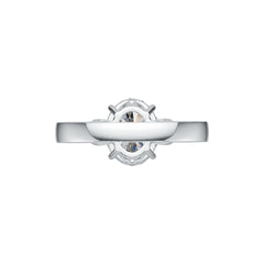 Sterling Silver Semi Mount Ring Setting Oval OV 10X8mm DHJ