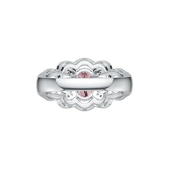 Sterling Silver Semi Mount Ring Setting Oval OV 8X6mm DHJ