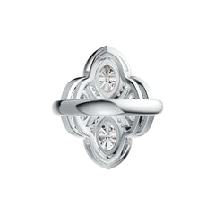 Sterling Silver Semi Mount Ring Setting Oval OV 7X5mm DHJ