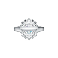 Sterling Silver Semi Mount Ring Setting Oval OV 10X8mm Cabochon DHJ