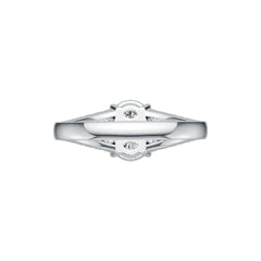 Sterling Silver Semi Mount Ring Setting Oval OV 9x7mm DHJ