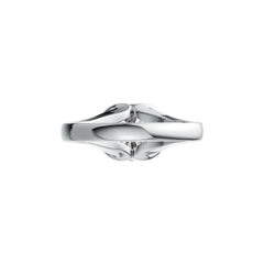 Sterling Silver Semi Mount Ring Setting Oval OV 10X8mm DHJ