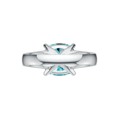 Sterling Silver Semi Mount Ring Setting Cushion CU 10X10mm Split Shank DHJ