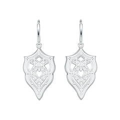Sterling Silver Semi Mount Earrings Setting Round RD 2x2mm DHJ