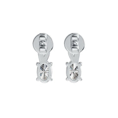 Sterling Silver Semi Mount Earrings Setting Oval OV 6x4mm Syzjewelry