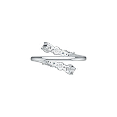 Sterling Silver Semi Mount Ring Setting Round RD 4x4mm DHJ