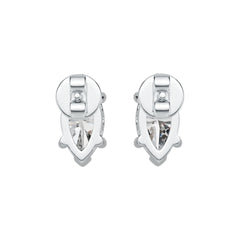 Sterling Silver Semi Mount Earrings Setting Marquise MQ 9X4.5mm Stud DHJ