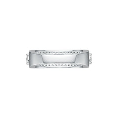 Sterling Silver Semi Mount Ring Setting Round RD 4x4mm White Topaz DHJ