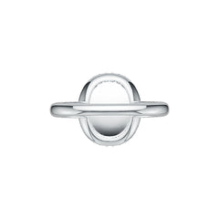 Sterling Silver Semi Mount Ring Setting Oval OV 10X8mm DHJ