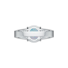 Sterling Silver Semi Mount Ring Setting Round RD 10x10mm Cabochon DHJ