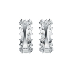 Sterling Silver Semi Mount Earrings Setting Oval OV 4X3mm DHJ