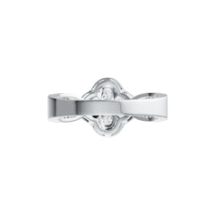 Sterling Silver Semi Mount Ring Setting Round RD 3.5mm DHJ