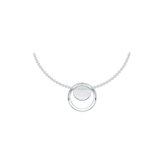 Sterling Silver Semi Mount Pendant Setting Round RD 7x7mm DHJ