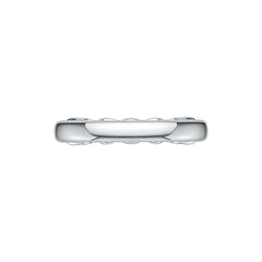Sterling Silver Semi Mount Ring Setting Round RD 4x4mm 5 Stone Ring DHJ