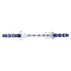 Sterling Silver Semi Mount Bracelet Setting Oval OV 6x4mm DHJ
