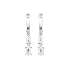 Sterling Silver Semi Mount Earrings Setting Oval OV 6X4mm OV 5X3mm DHJ