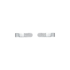 Sterling Silver Semi Mount Earrings Setting Round RD 1.5mm DHJ