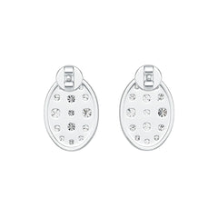 Sterling Silver Semi Mount Earrings Setting Round RD 3.5mm DHJ