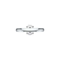 Sterling Silver Semi Mount Ring Setting Oval OV 8X6mm DHJ