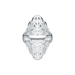 Sterling Silver Semi Mount Ring Setting Oval OV 8X6mm DHJ