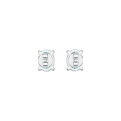 Sterling Silver Semi Mount Earrings Setting Oval OV 8X6mm DHJ