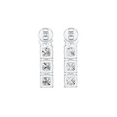 Sterling Silver Semi Mount Earrings Setting Cushion CU 5X5mm DHJ
