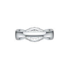 Sterling Silver Semi Mount Ring Setting Cushion CU 5X5mm Syzjewelry
