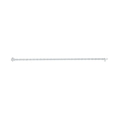 Sterling Silver Semi Mount Bracelet Setting Princess SQ 3X3mm Tennis DHJ