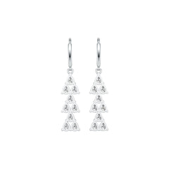 Sterling Silver Semi Mount Earrings Setting Pear PE 4X3mm DHJ