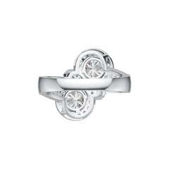 Sterling Silver Semi Mount Ring Setting Round RD 6X6mm DHJ
