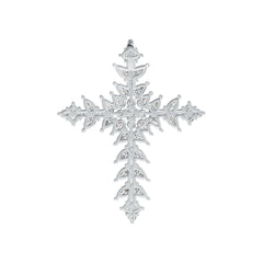 Sterling Silver Semi Mount Pendant Setting Pear PE 5X3mm DHJ