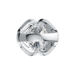 Sterling Silver Semi Mount Ring Setting Oval OV 16X12mm DHJ