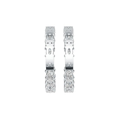 Sterling Silver Semi Mount Earrings Setting Oval OV 4X3mm DHJ
