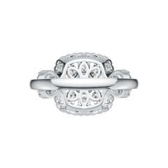 Sterling Silver Semi Mount Ring Setting Round RD 5x5mm DHJ