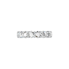 Sterling Silver Semi Mount Ring Setting Round RD 4x4mm 17 Stone Ring DHJ