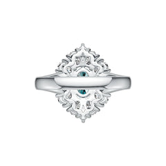 Sterling Silver Semi Mount Ring Setting Oval OV 7X5mm DHJ