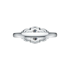 Sterling Silver Semi Mount Ring Setting Oval OV 8X10mm DHJ