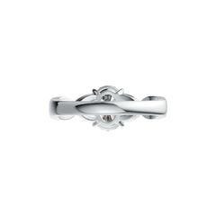 Sterling Silver Semi Mount Ring Setting Oval OV 9X7mm Twist Shank DHJ