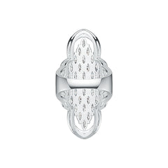 Sterling Silver Semi Mount Ring Setting Marquise MQ 5X2.5mm DHJ