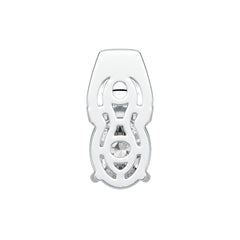 Sterling Silver Semi Mount Pendant Setting Oval OV 9X7mm DHJ