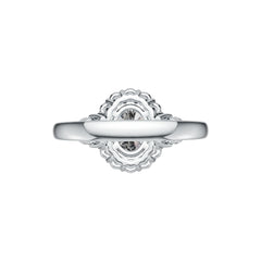 Sterling Silver Semi Mount Ring Setting Oval OV 8X6mm DHJ