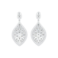 Sterling Silver Semi Mount Earrings Setting Oval OV 5X3mm DHJ