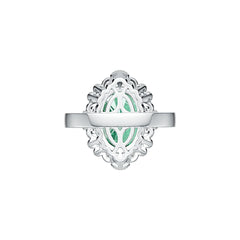 Sterling Silver Semi Mount Ring Setting Oval OV 14X10mm DHJ