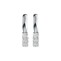Sterling Silver Semi Mount Earrings Setting Round RD 4x4mm DHJ