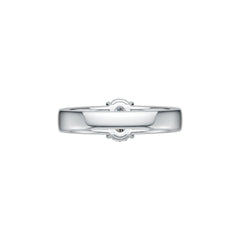 Sterling Silver Semi Mount Ring Setting Oval OV 8X6mm Infinity Shank DHJ
