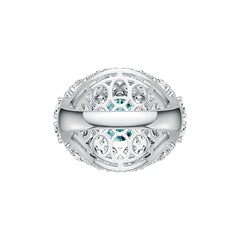 Sterling Silver Semi Mount Ring Setting Oval OV 10X8mm DHJ