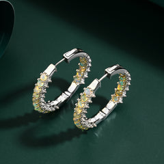 Natual White Opal Multi Color 925 Sterling Sliver October Birthstone Jewelry Gift
